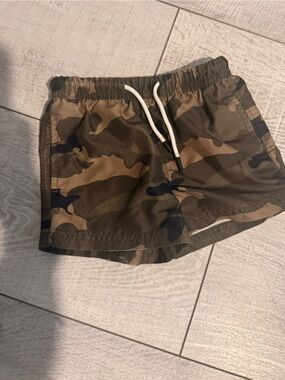 Maamgic Men’s Camo Swim Trunks Size 3T (Toddler) Lined Drawstring